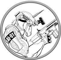 Unicorn commando logo